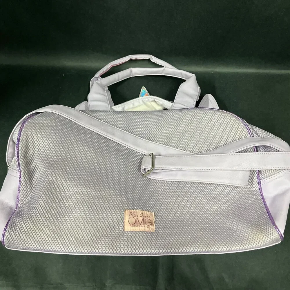 Miss Gwen’s OMG Accessories Unicorn Suitcase Bag Travel‎ Purple Rainbow